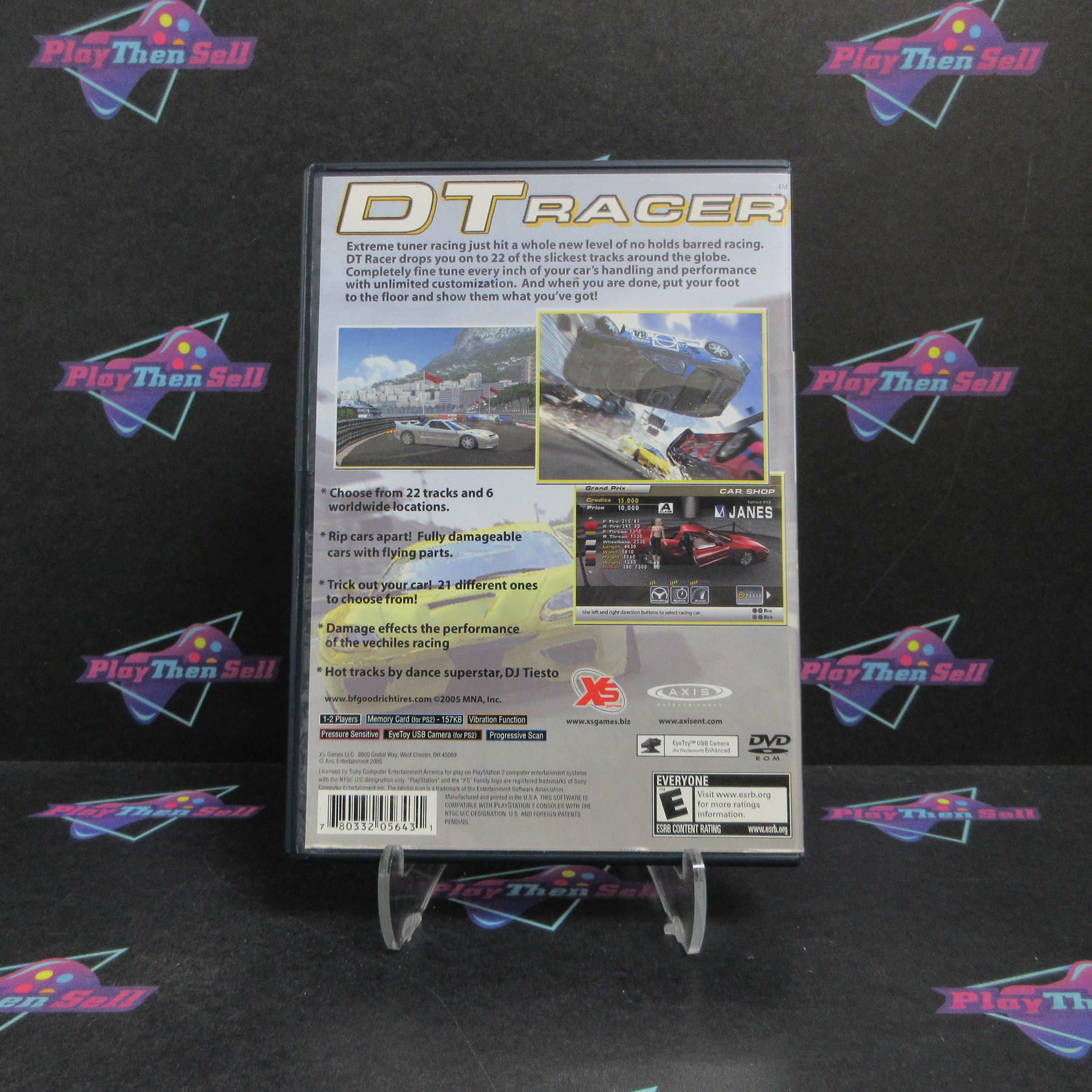 DT Racer PS2 PlayStation 2 Complete - Very Good