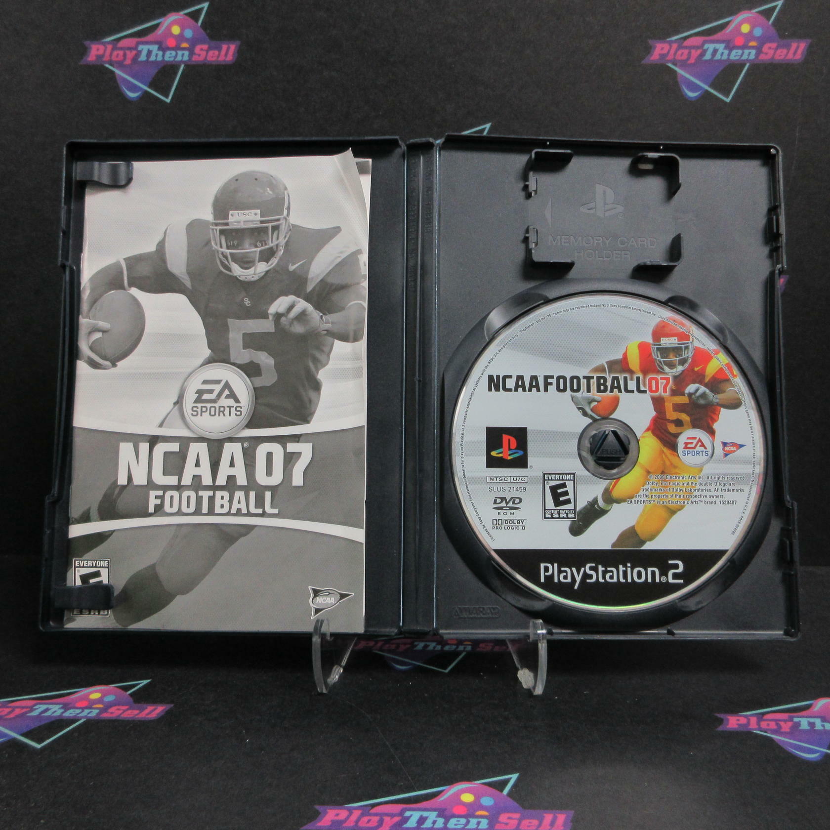 NCAA Football 07 PS2 PlayStation 2 Complete - Very Good