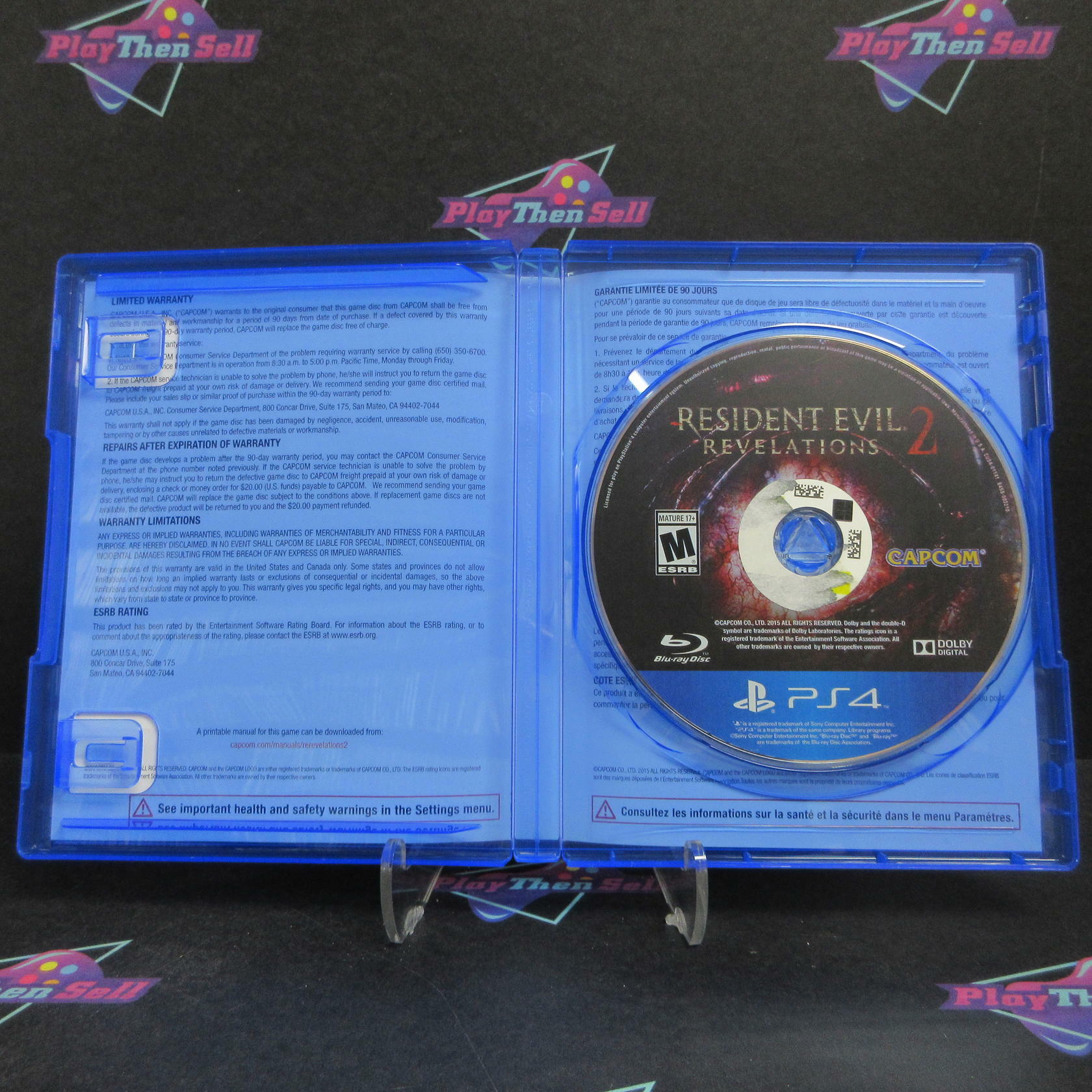 Resident Evil Revelations 2 PS4 PlayStation 4 Complete - Very Good