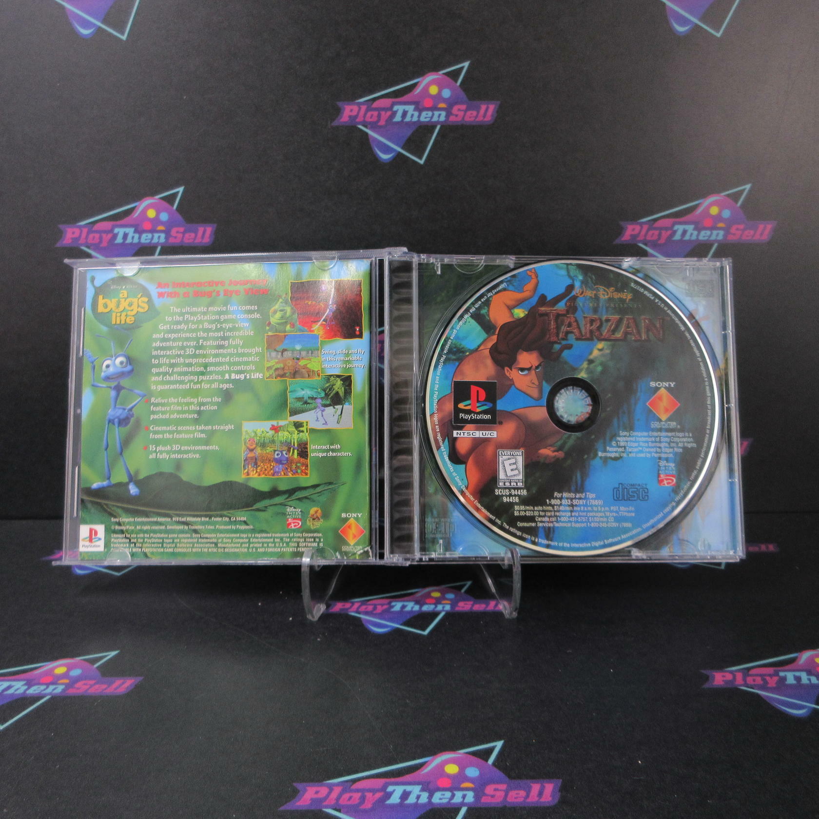 Tarzan PS1 PlayStation 1 Complete - Very Good