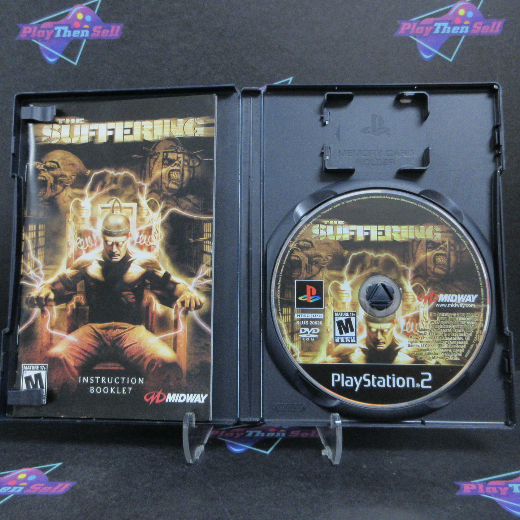 The Suffering PS2 PlayStation 2 + Reg Card Complete - Very Good
