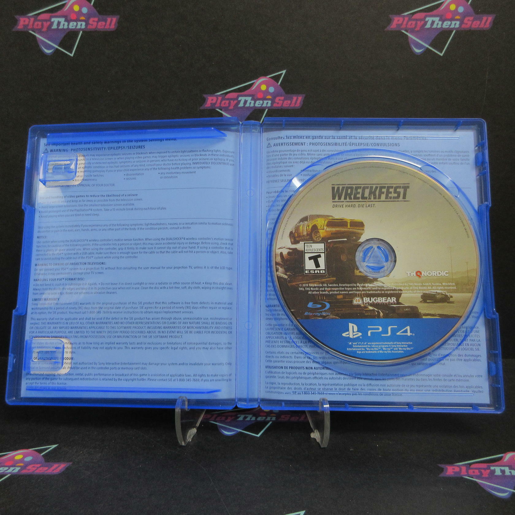 Wreckfest PS4 PlayStation 4 Complete - Very Good