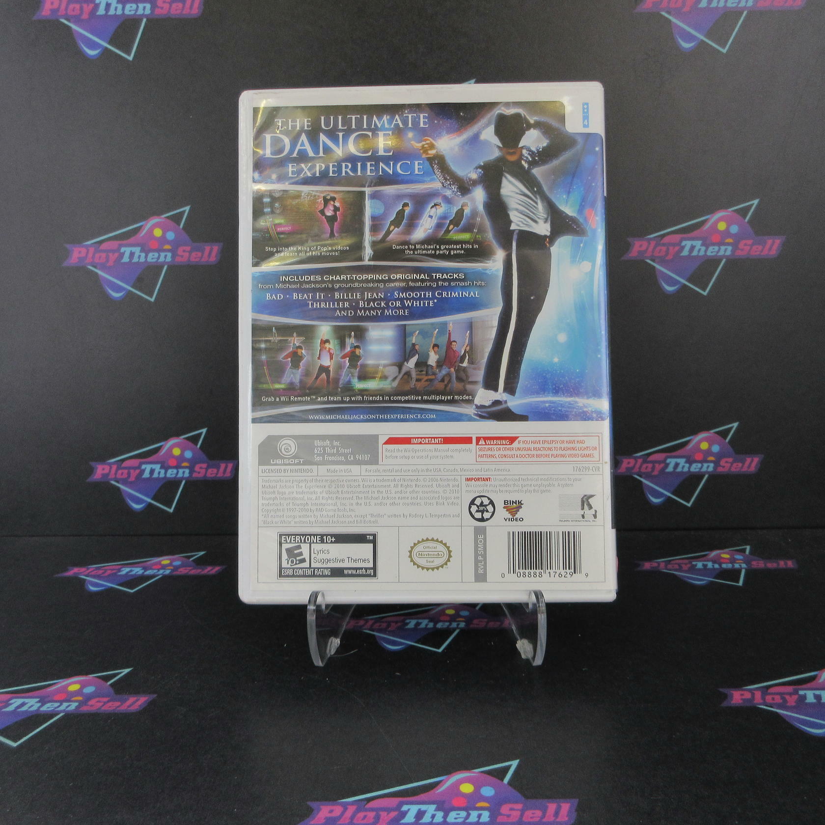 Michael Jackson The Experience Wii Complete - Very Good