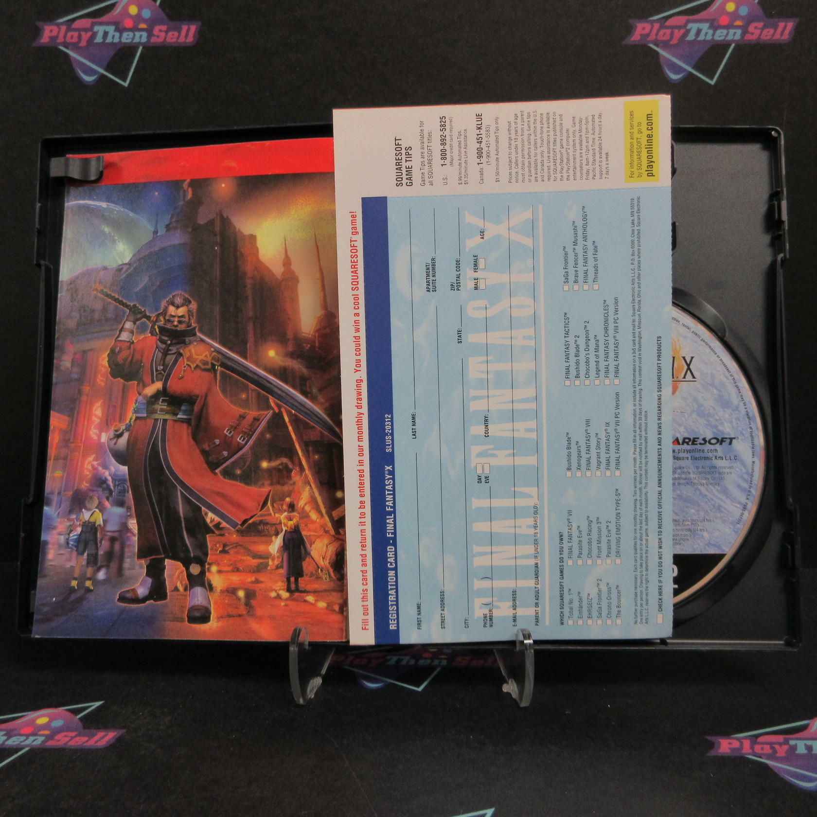 Final Fantasy X (10) PS2 PlayStation 2 + Reg Complete - Very Good