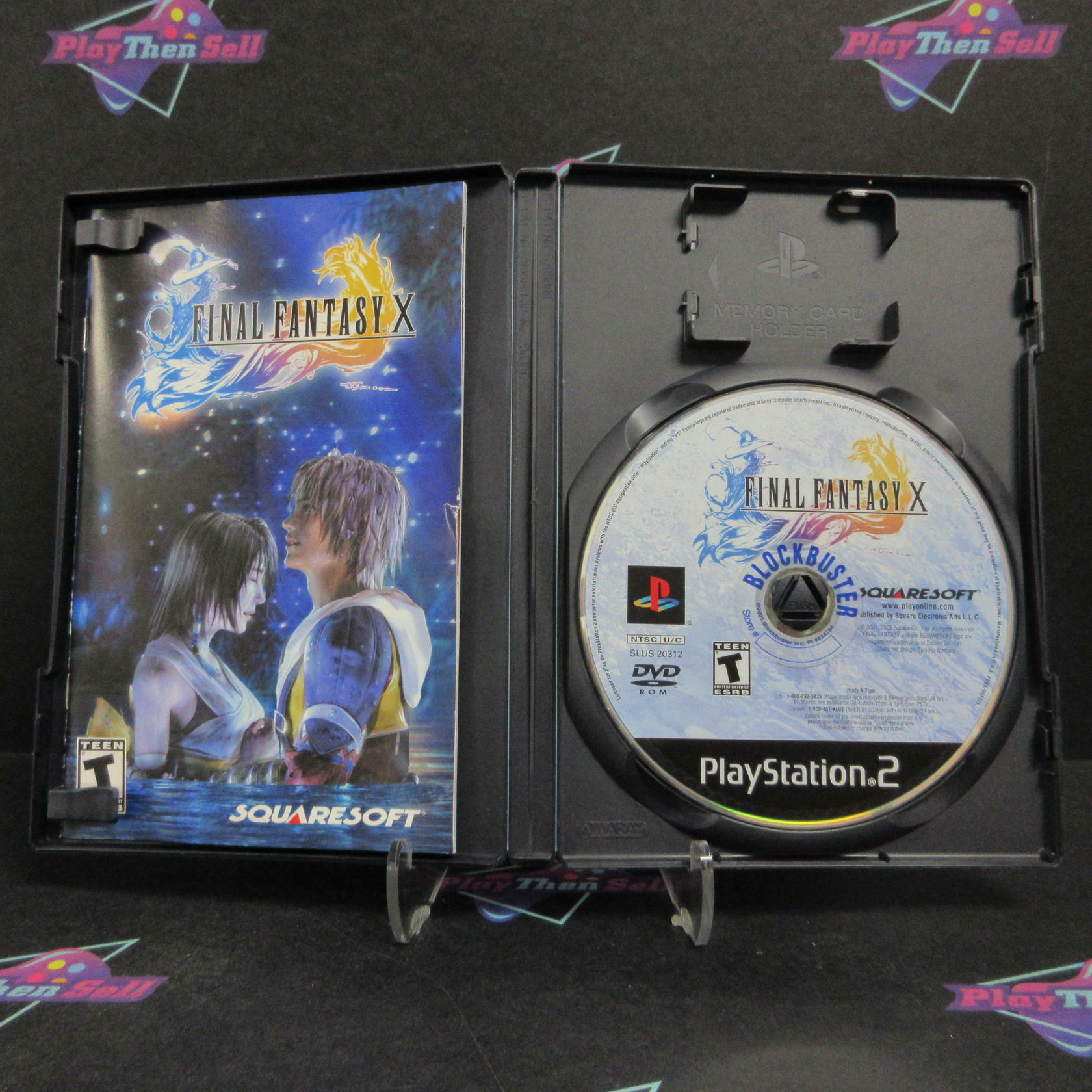 Final Fantasy X (10) PS2 PlayStation 2 + Reg Complete - Very Good