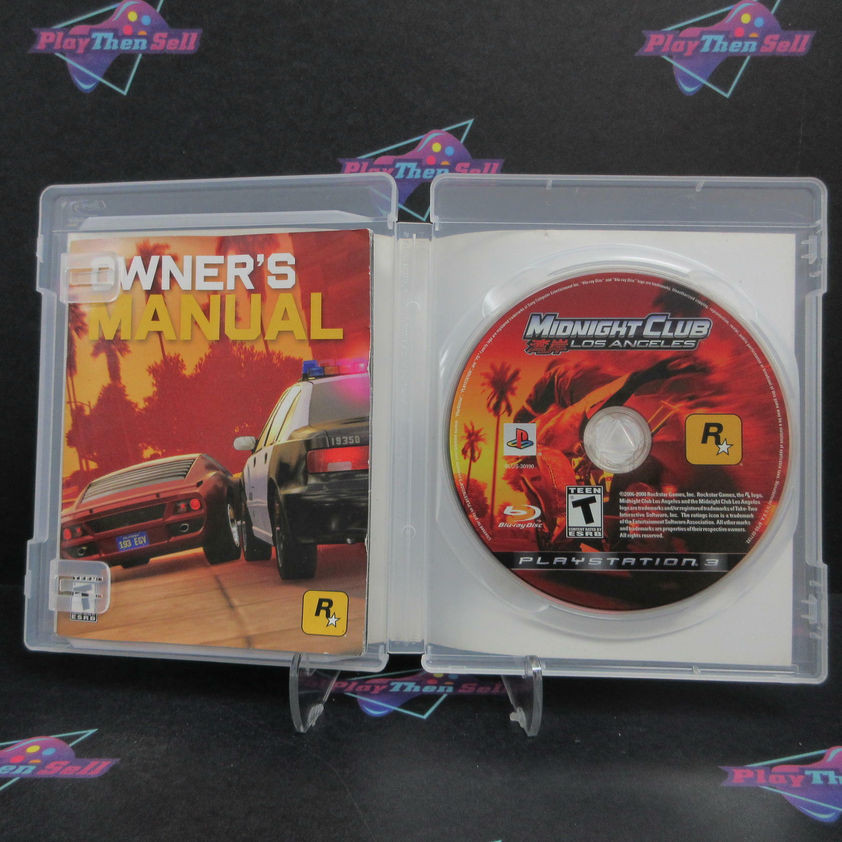 Midnight Club Los Angeles PS3 PlayStation 3 Complete - Very Good