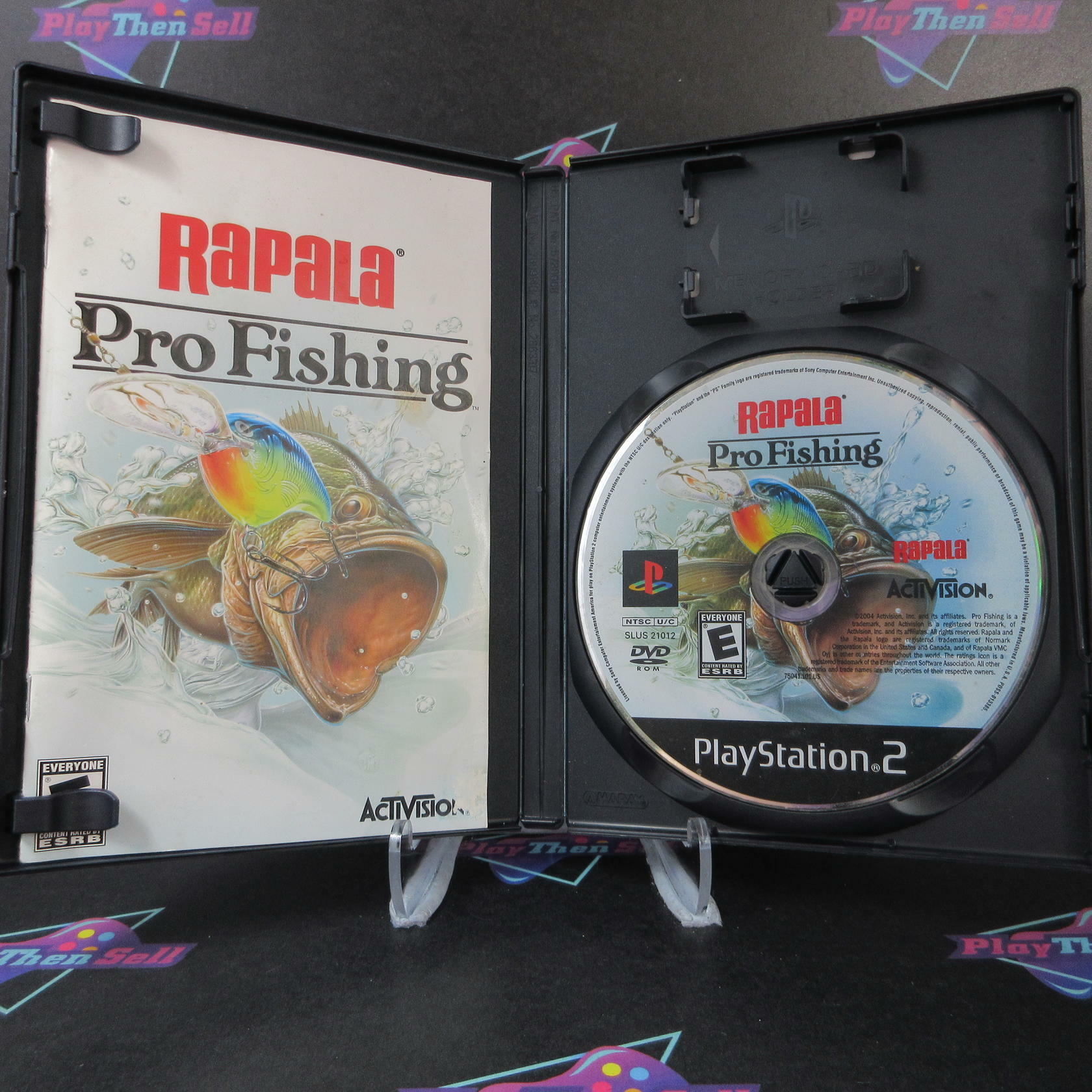 Rapalas Pro Fishing PS2 PlayStation 2 Complete - Very Good