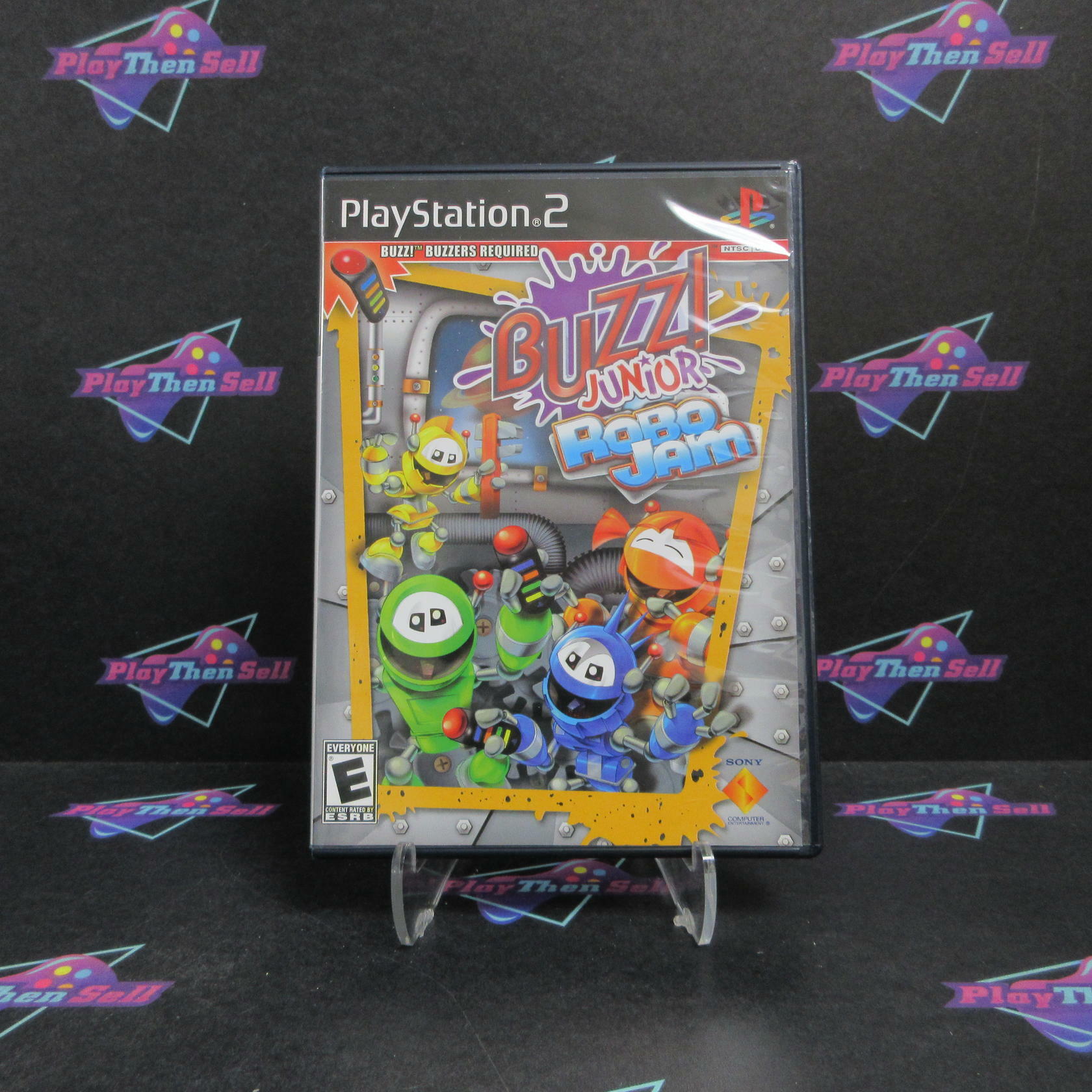 BUZZ Junior Robo Jam Software Only PS2 PlayStation 2 - Very Good