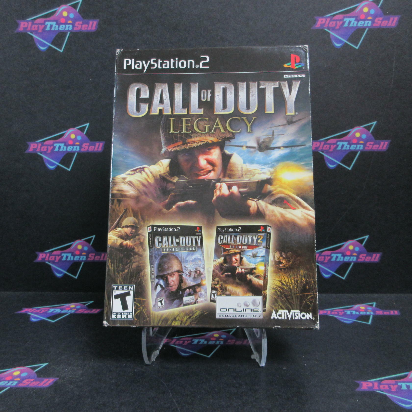 Call of Duty Legacy PS2 PlayStation 2 - Very Good