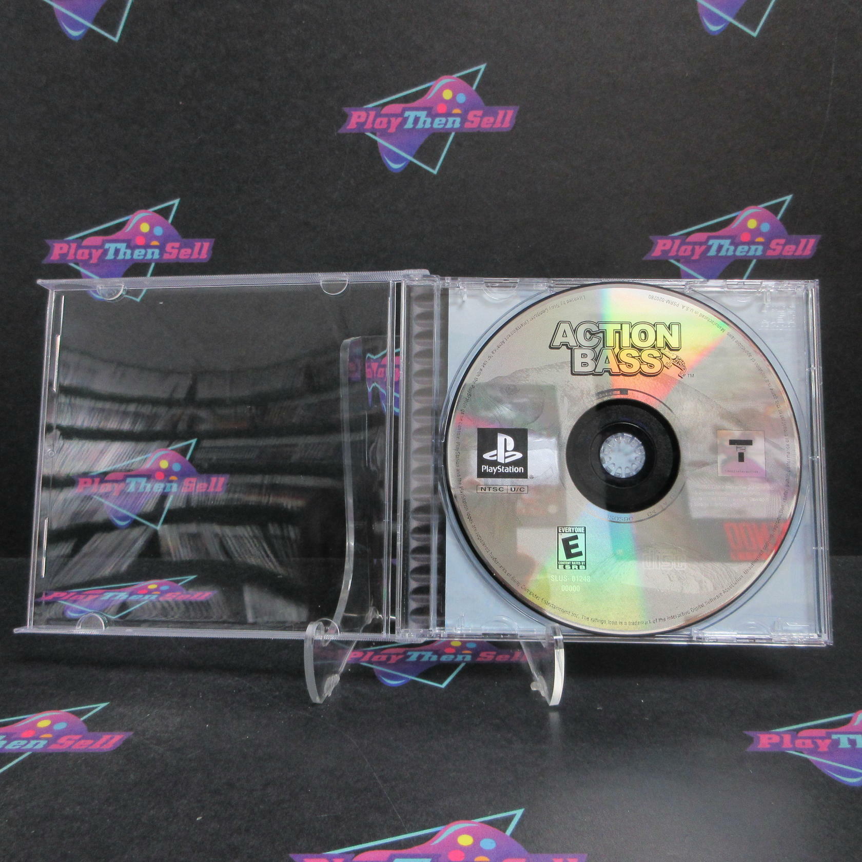 Action Bass PS1 PlayStation 1 - Very Good