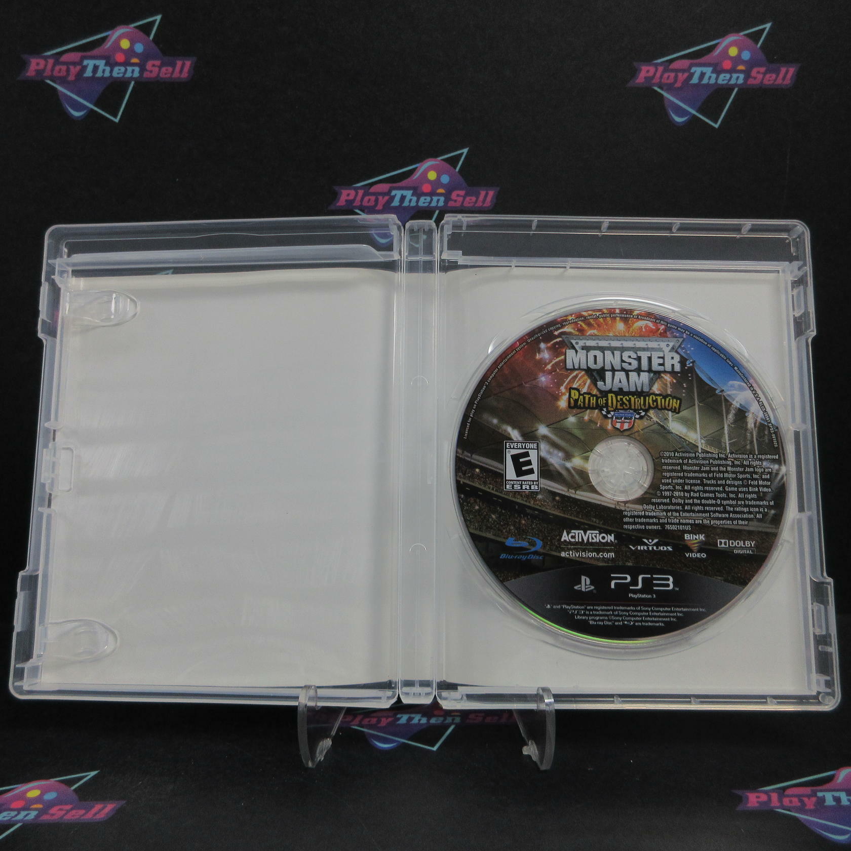 Monster Jam Path of Destruction PS3 PlayStation 3 - Very Good