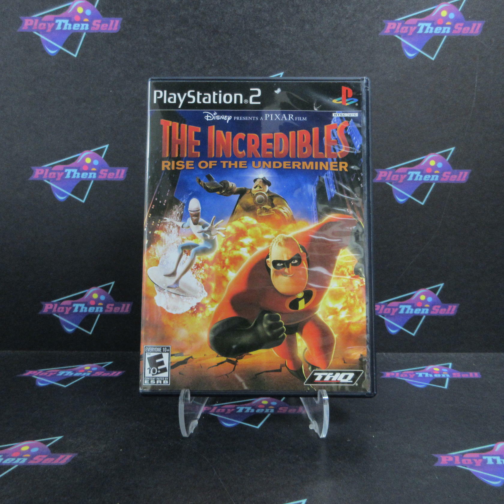 The Incredibles 2 Rise of the Underminer Rental Art PS2 Complete - Very Good