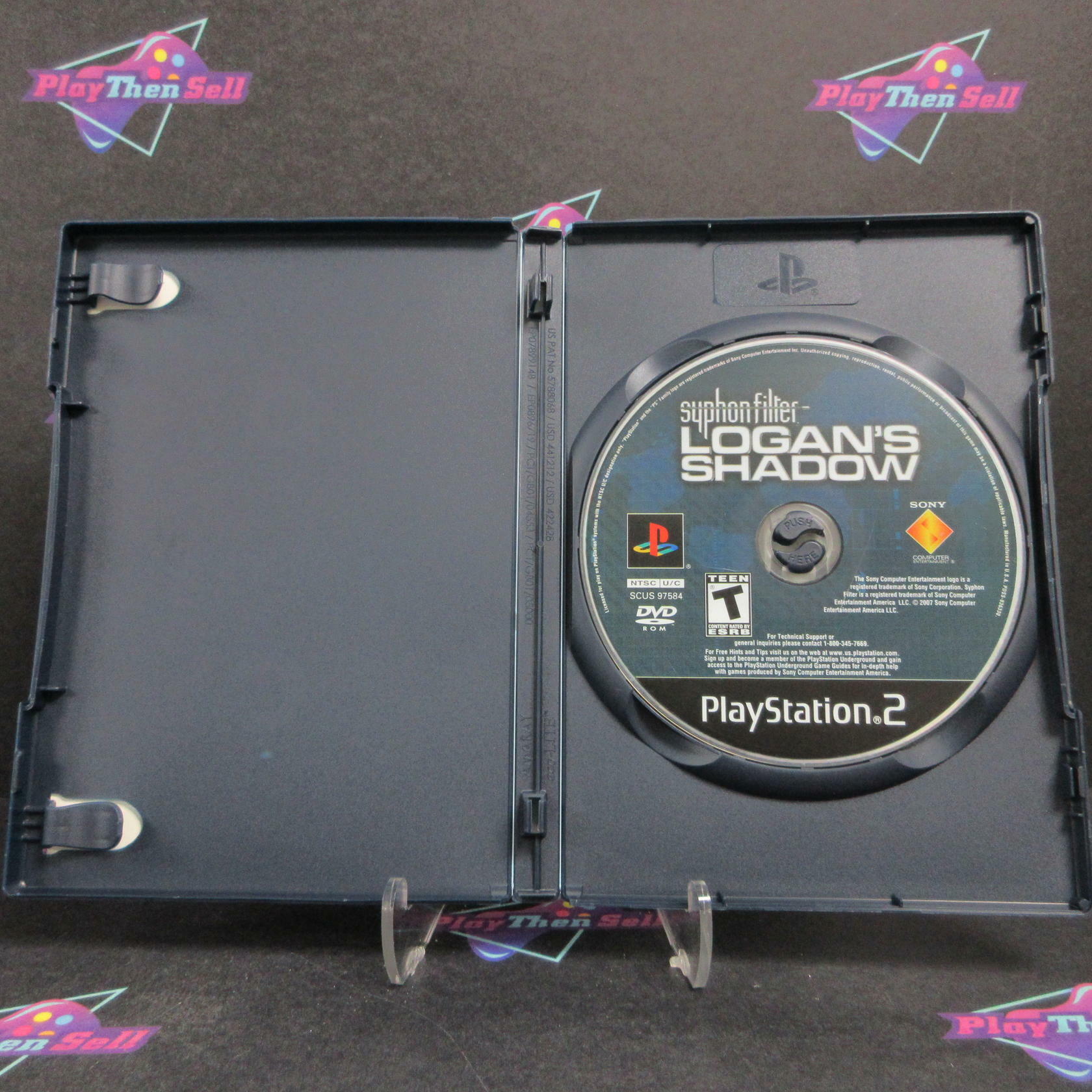 Syphon Filter Logan's Shadow PS2 PlayStation 2 - Very Good