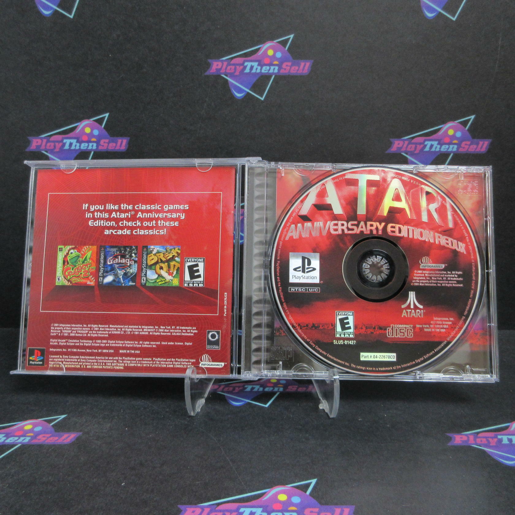 Atari Anniversary Edition Redux PS1 PlayStation 1 Complete - Refurbished