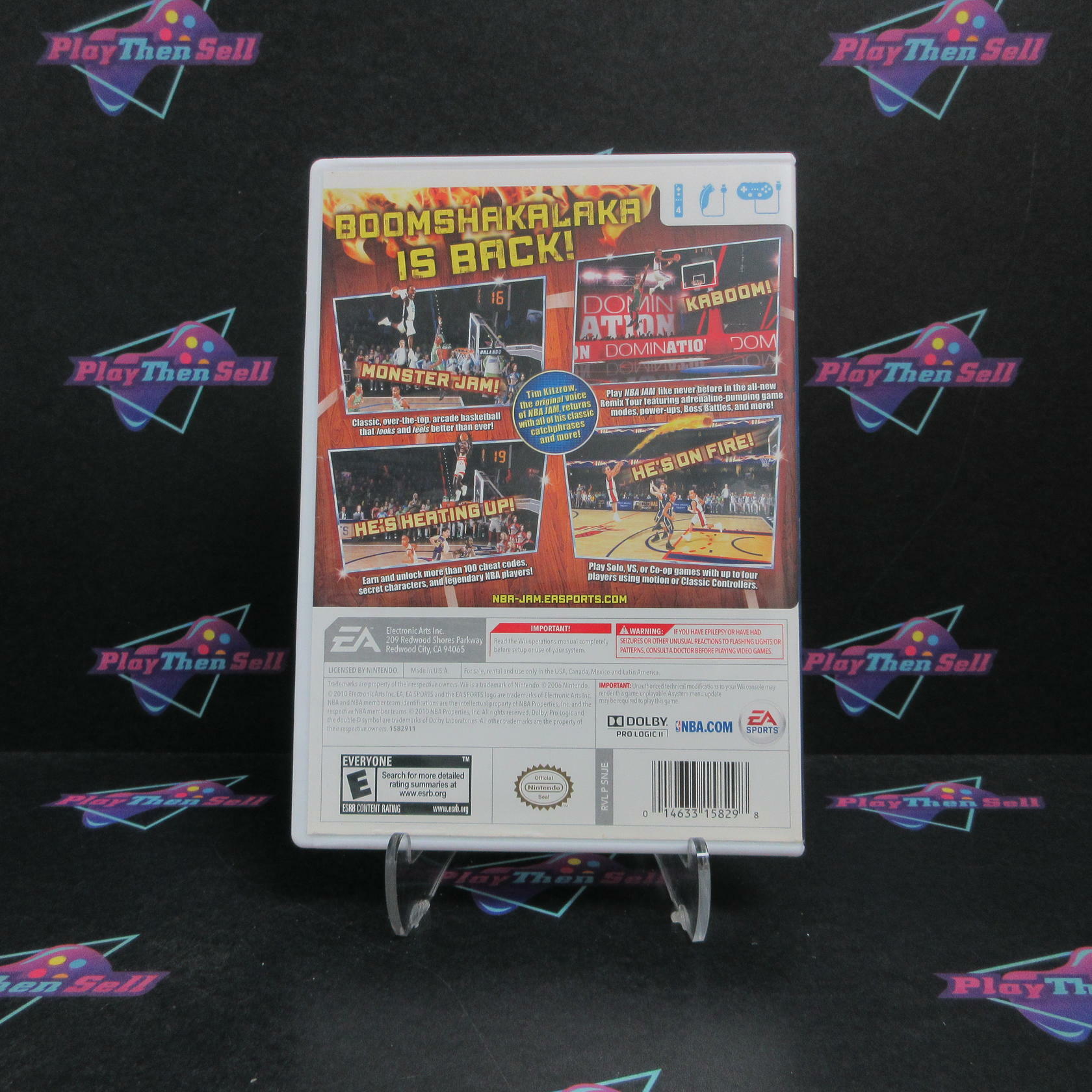 NBA Jam Nintendo Wii - Very Good