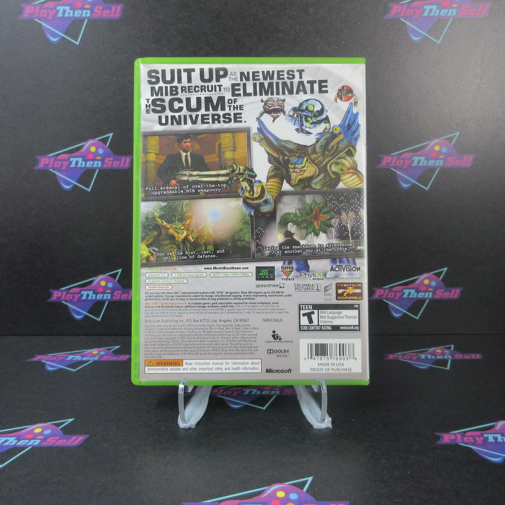 Men in Black 3 Alien Crisis Xbox 360 - Very Good
