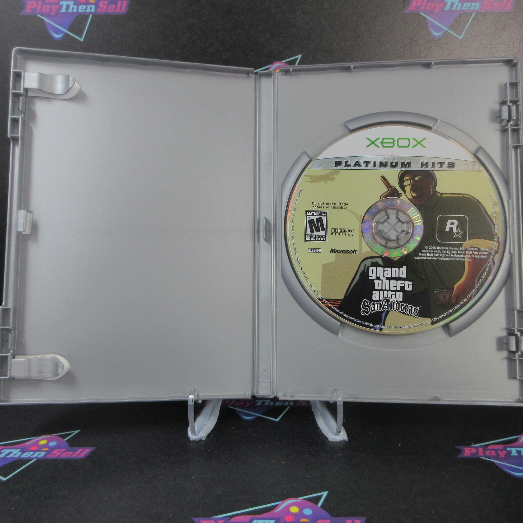 Grand Theft Auto San Andreas Xbox Platinum Hits - Very Good