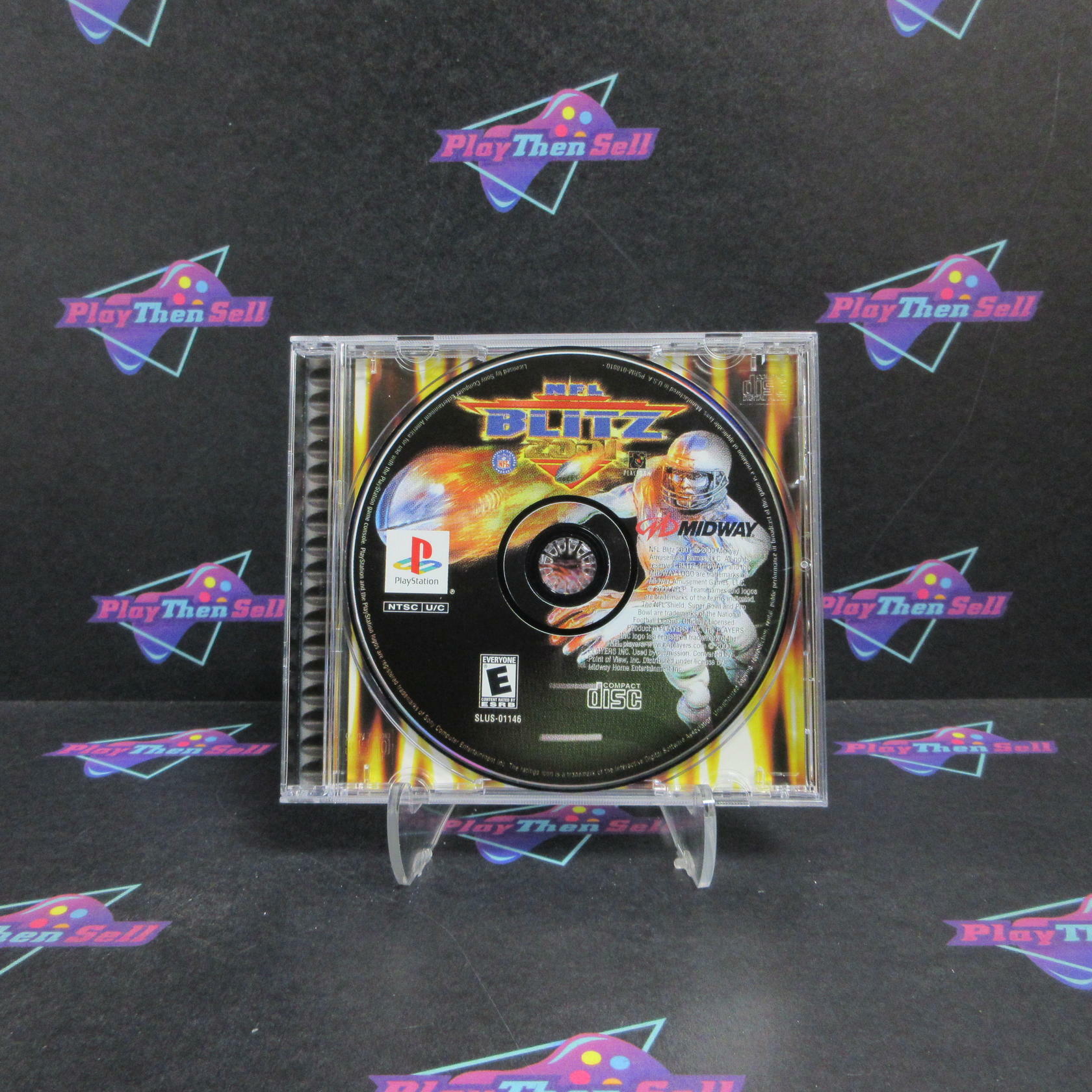 NFL Blitz 2001 PS1 PlayStation 1 - Very Good