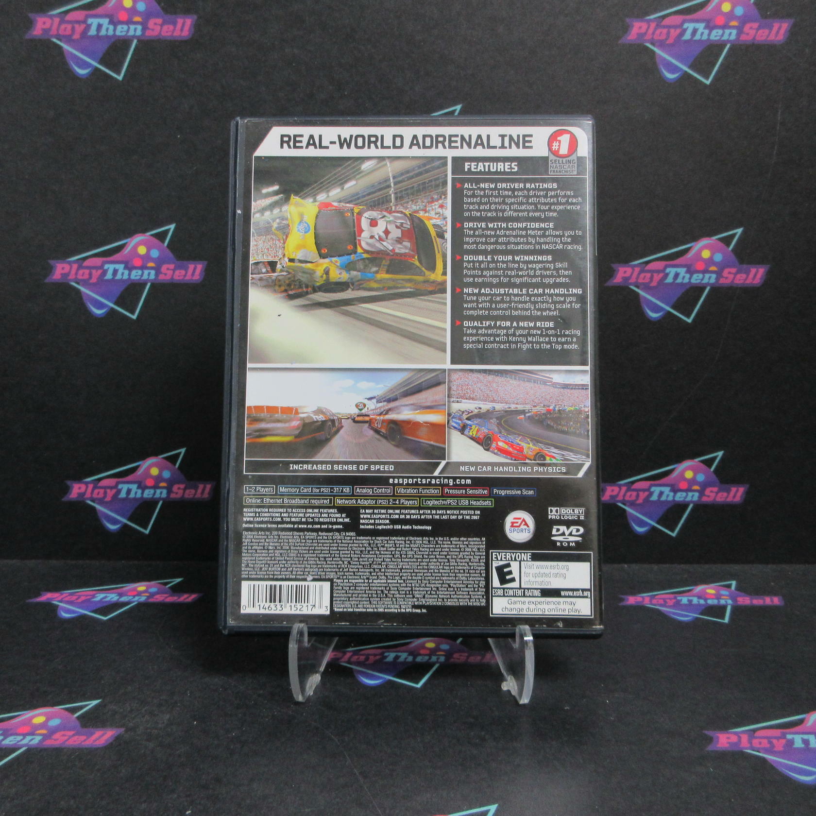 NASCAR 07 PS2 PlayStation 2 Complete - Very Good