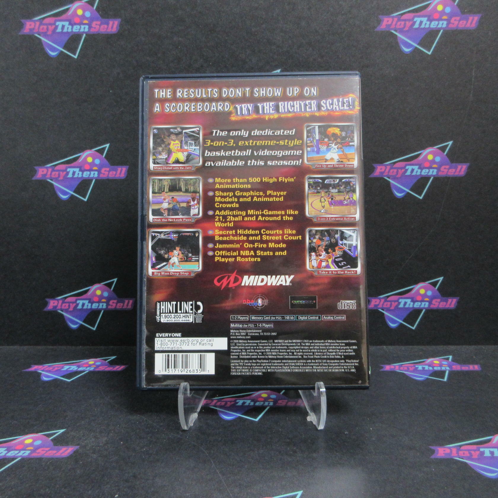 NBA Hoopz PS2 PlayStation 2 - Very Good