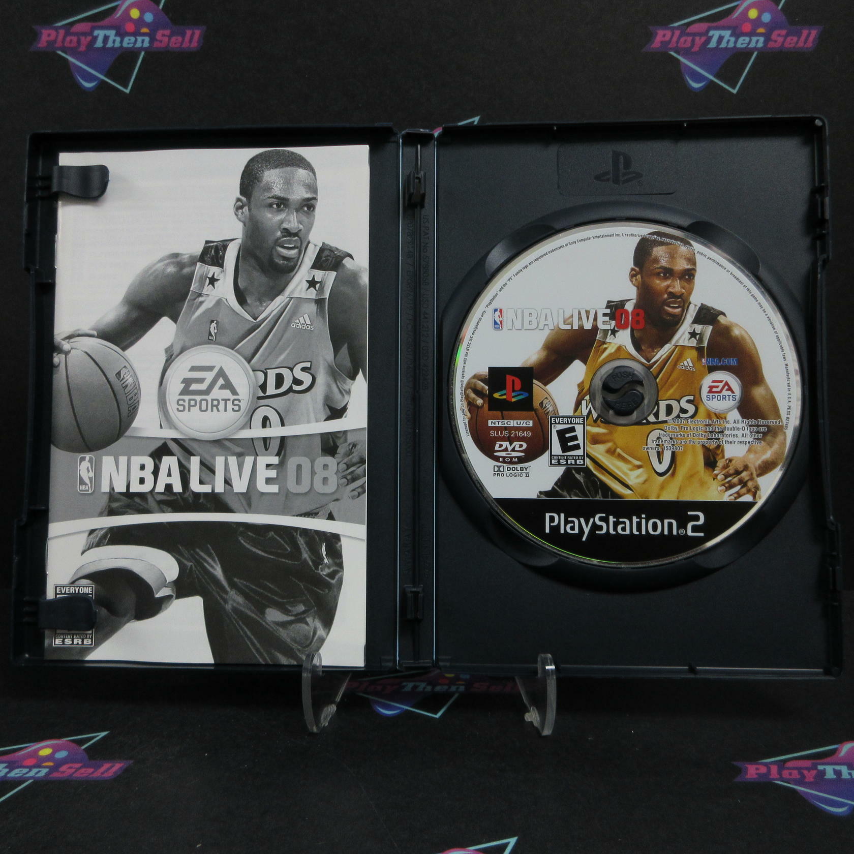 NBA Live 08 PS2 PlayStation 2 - Very Good