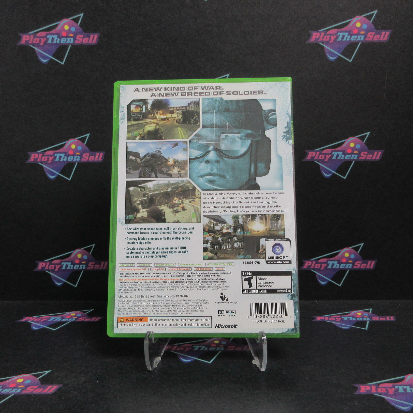Tom Clancy's Ghost Recon Advanced Warfighter Xbox 360 - Very Good