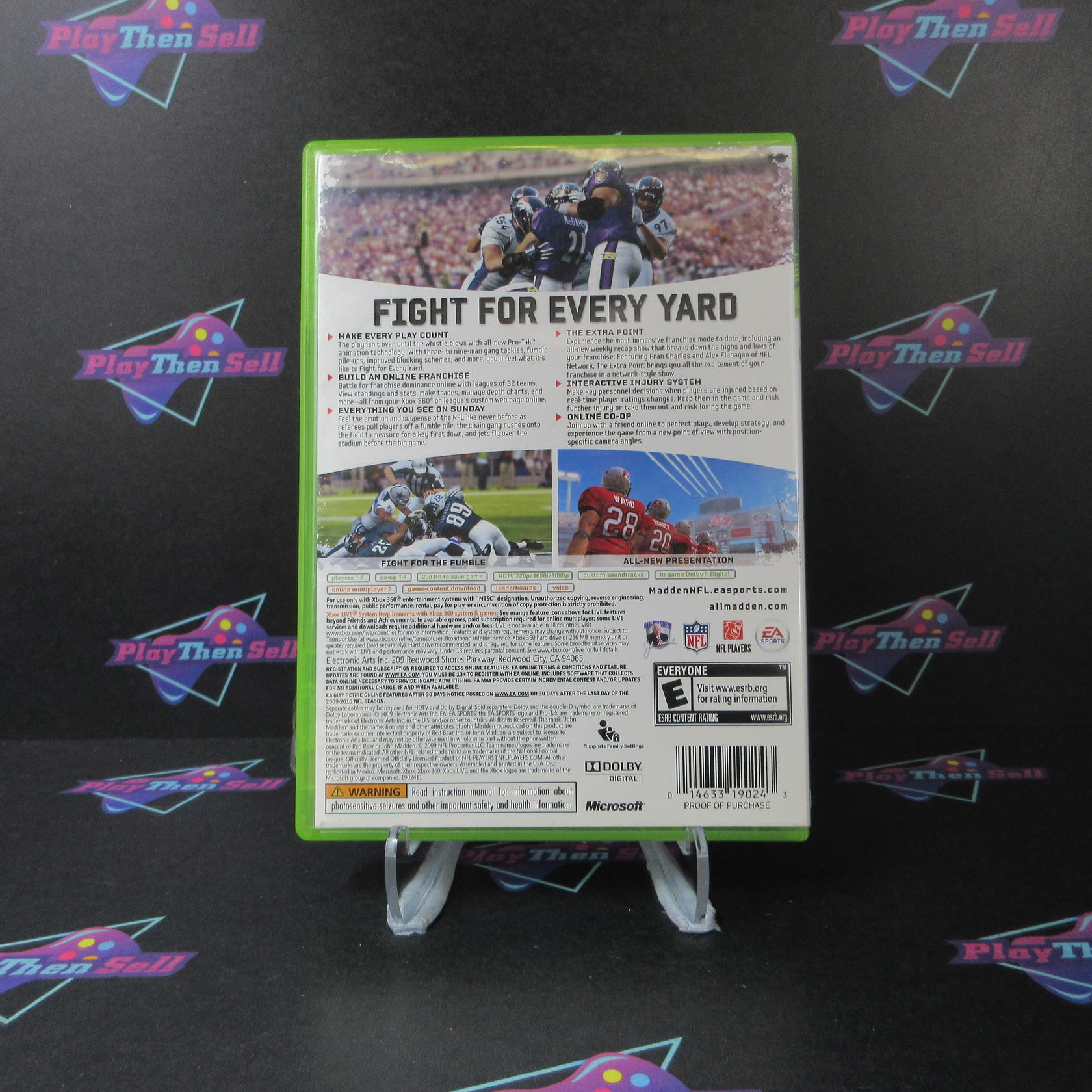 Madden NFL 10 Xbox 360 - Very Good