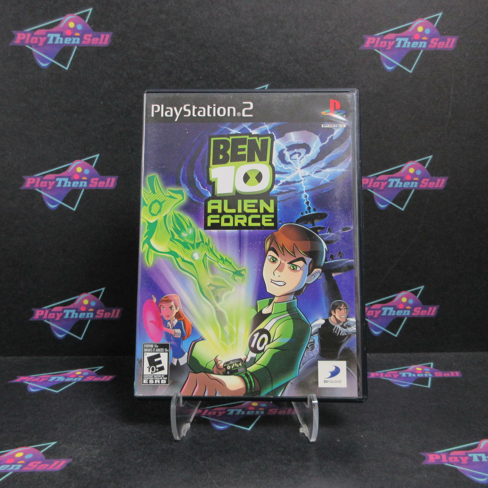 Ben 10 Alien Force PS2 PlayStation 2 - Very Good