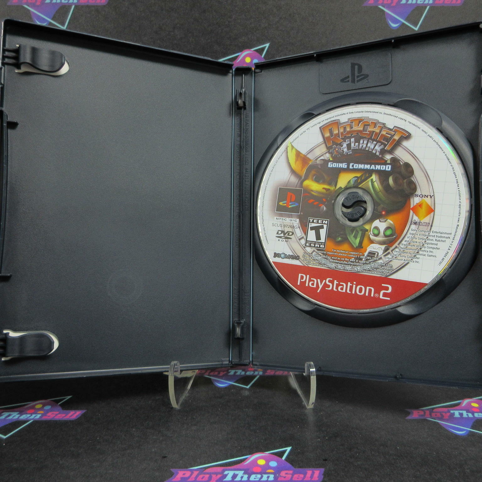 Ratchet & Clank Going Commando PS2 PlayStation 2 GH - Very Good