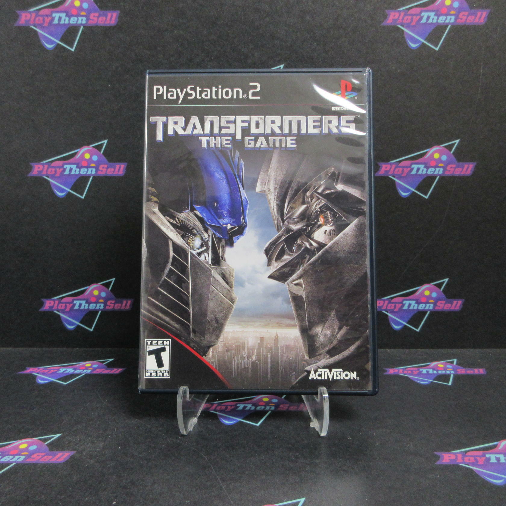 Transformers The Game PS2 PlayStation 2 Complete - Very Good
