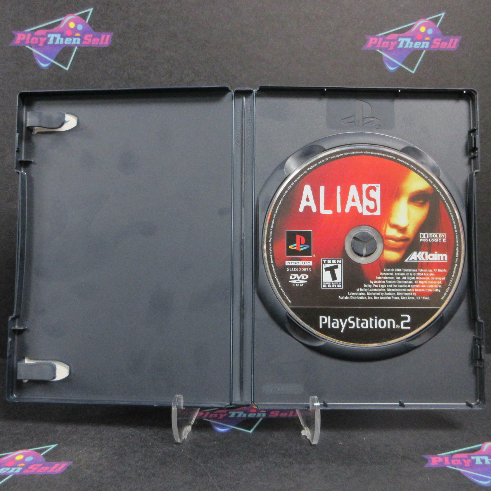 Alias PS2 PlayStation 2 - Very Good