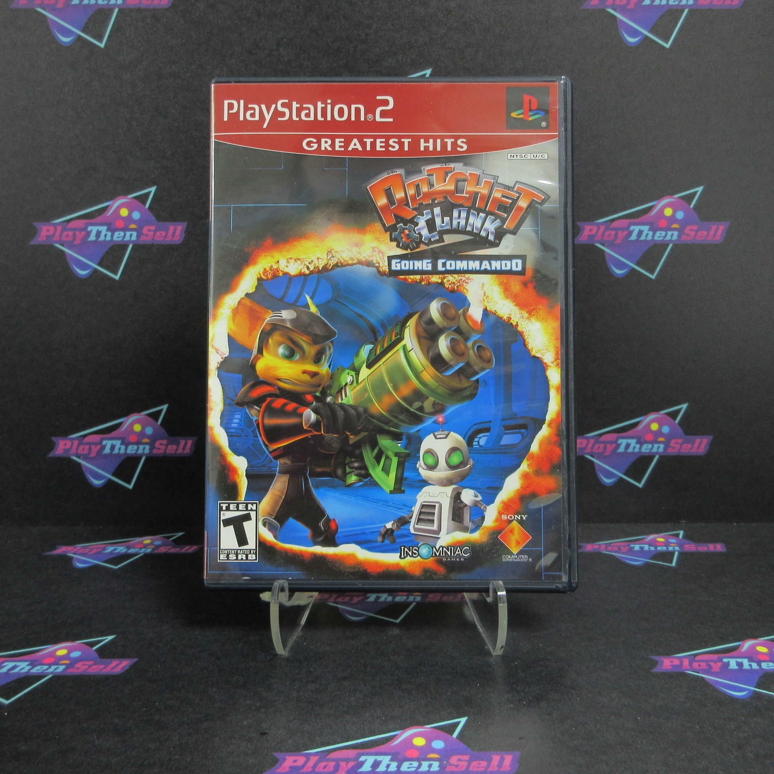 Ratchet & Clank Going Commando PS2 PlayStation 2 GH - Very Good