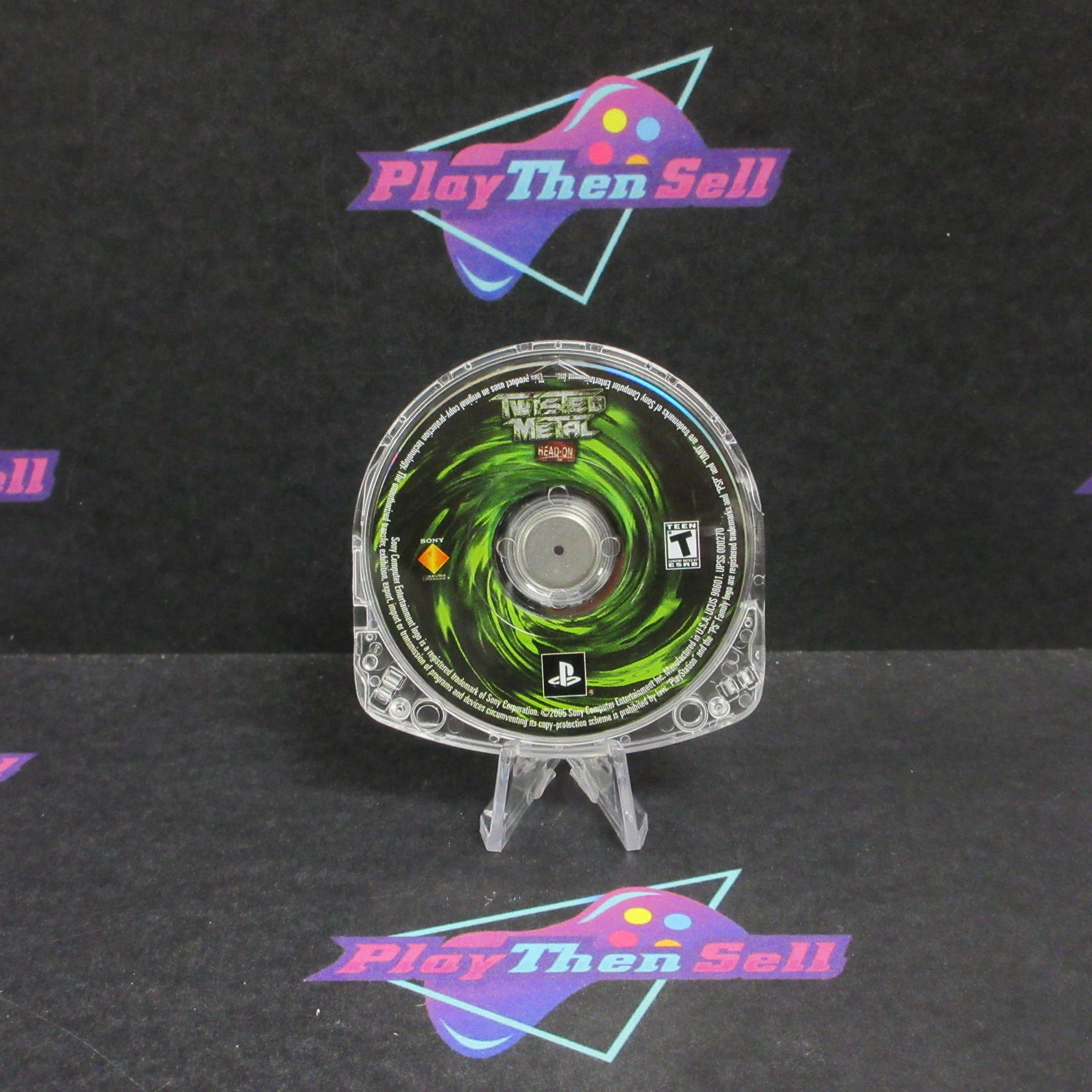 Twisted Metal Head-On Sony PSP Clear UMD Disc Only - Very Good