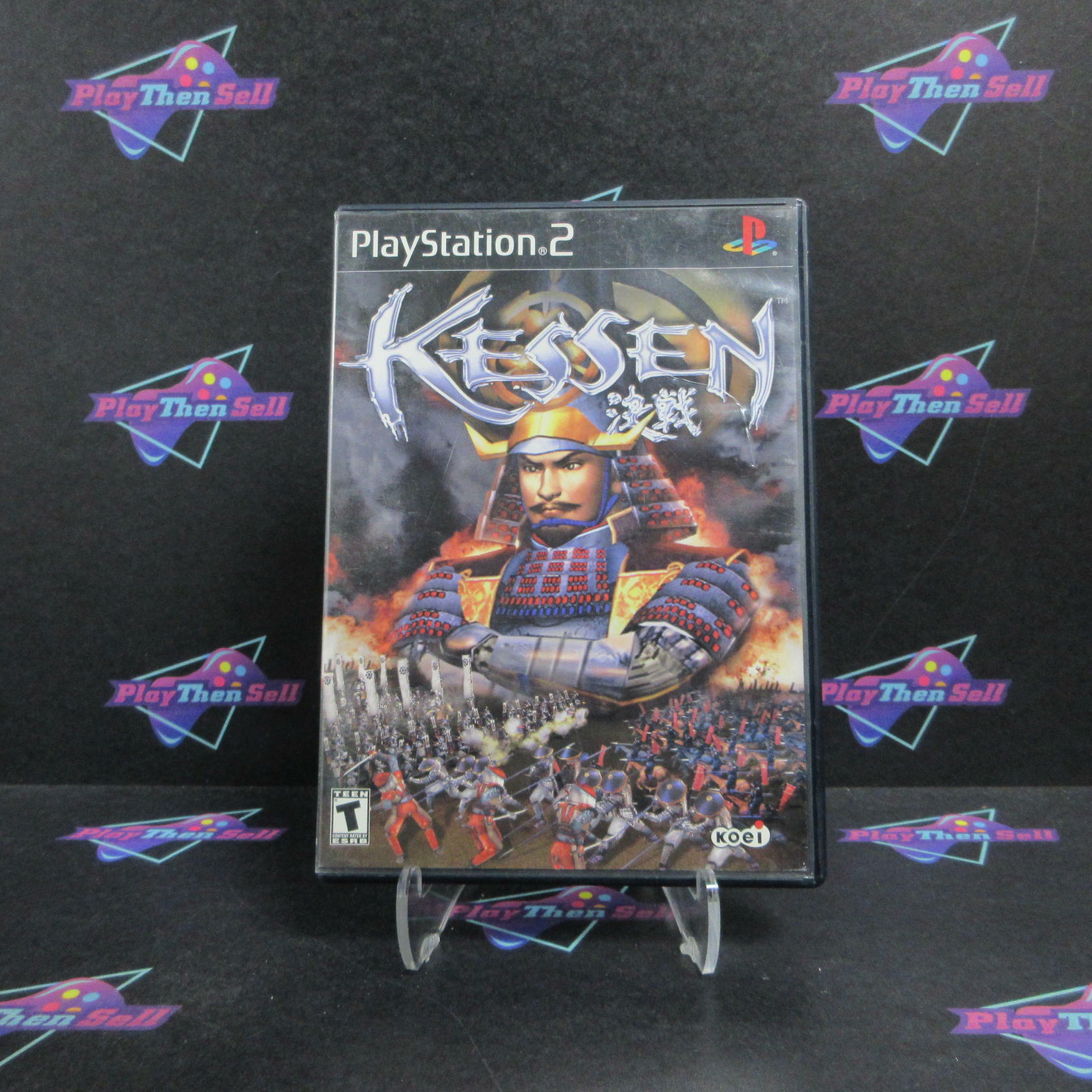 Kessen PS2 PlayStation 2 + Reg Card Complete - Very Good