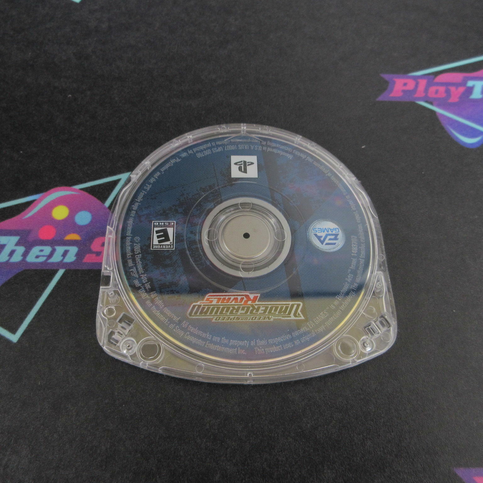 Need for Speed Underground Rivals Sony PSP Clear UMD Disc Only - Very Good