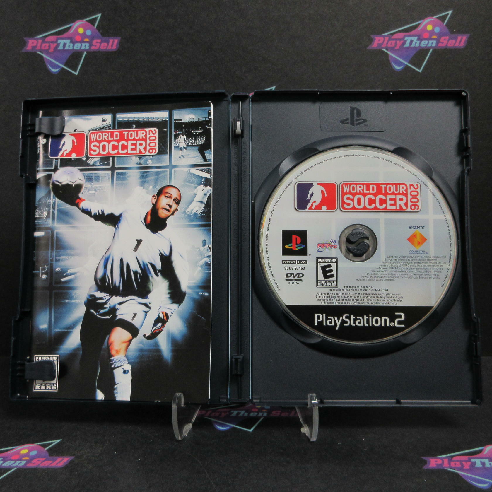 World Tour Soccer 2006 PS2 PlayStation 2 Complete - Very Good