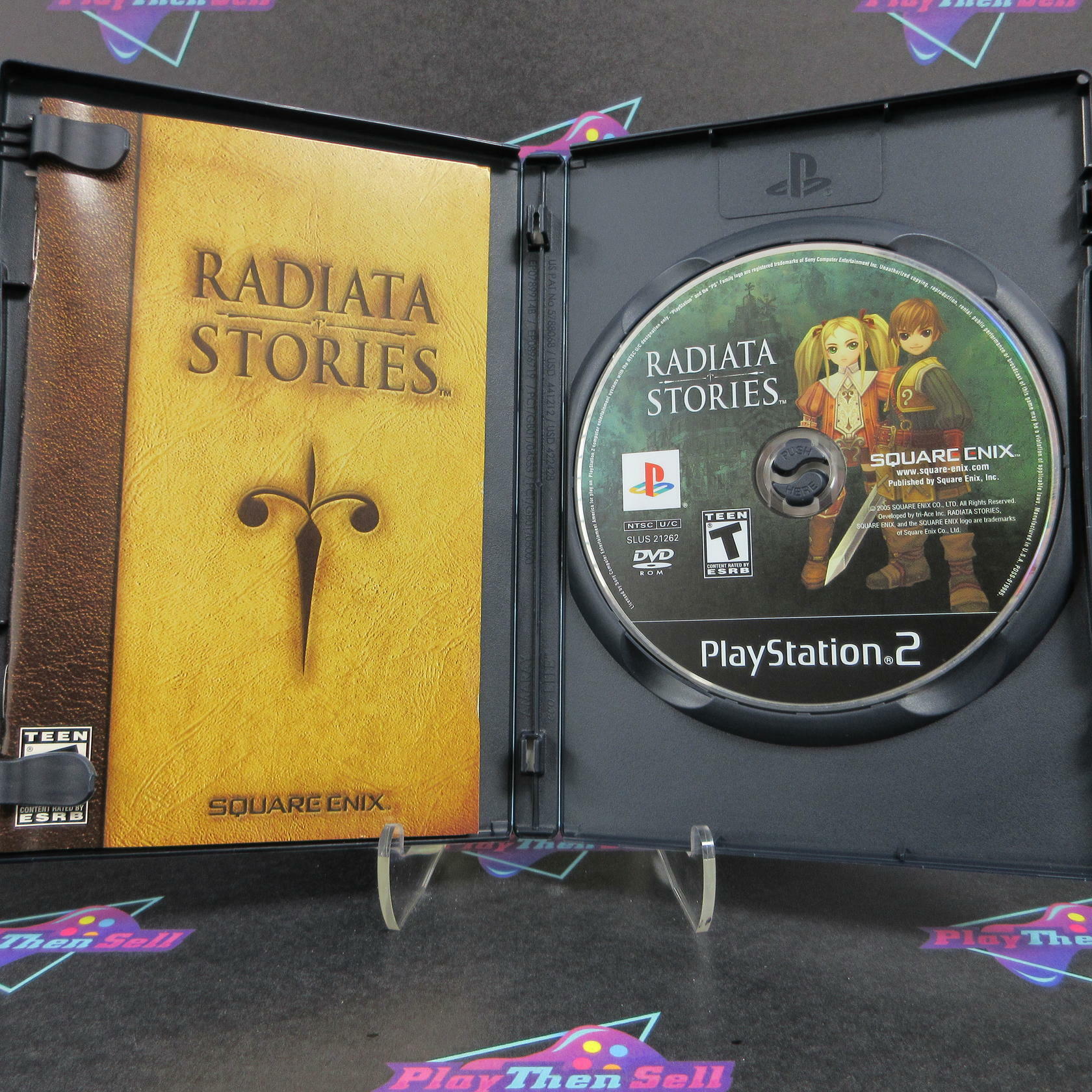 Radiata Stories PS2 PlayStation 2 + Reg card Complete - Excellent