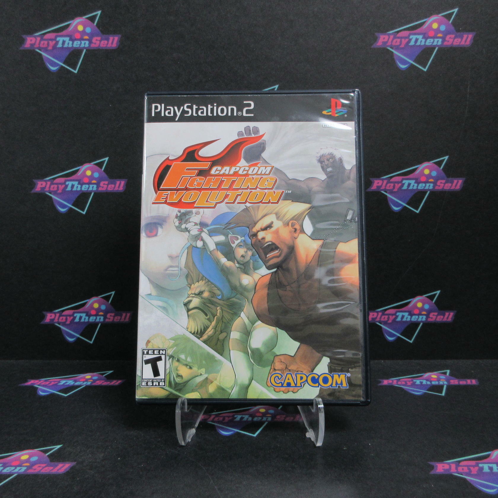 Capcom Fighting Evolution PS2 PlayStation 2 Complete - Excellent