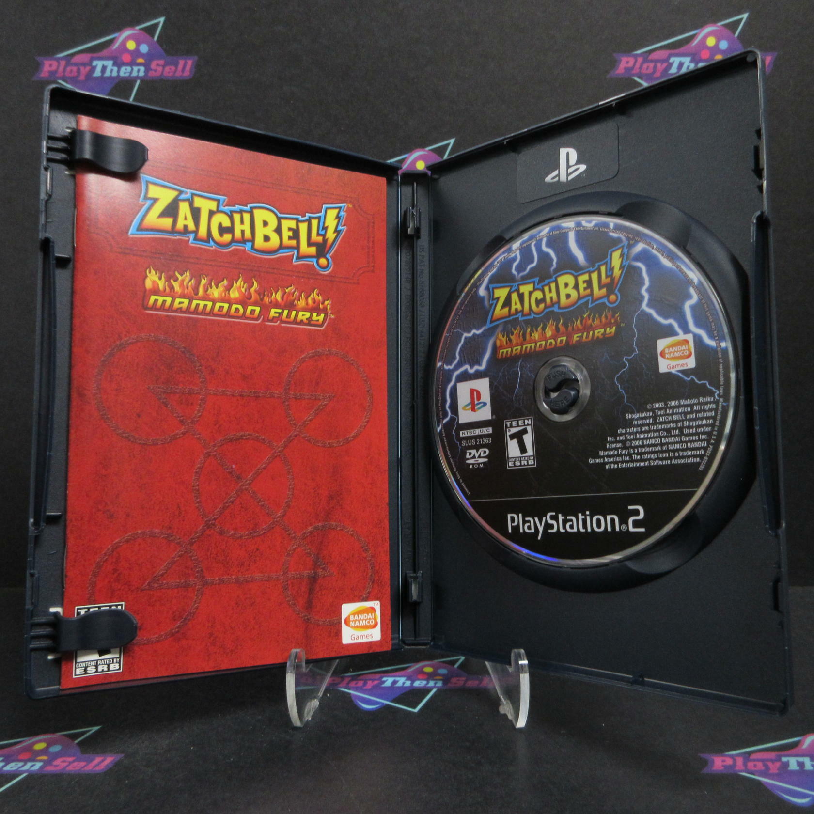 Zatchbell Mamodo Fury PS2 PlayStation 2 Complete - Excellent