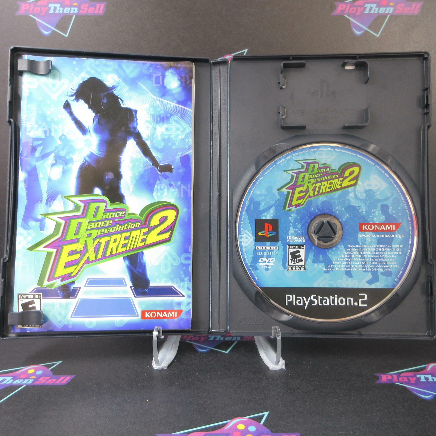 Dance Dance Revolution Extreme 2 PS2 PlayStation 2 Complete - Very Good