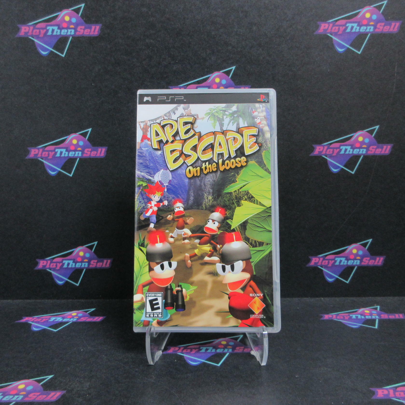 Ape Escape On The Loose Sony PSP + Reg Card Complete - Refurbished