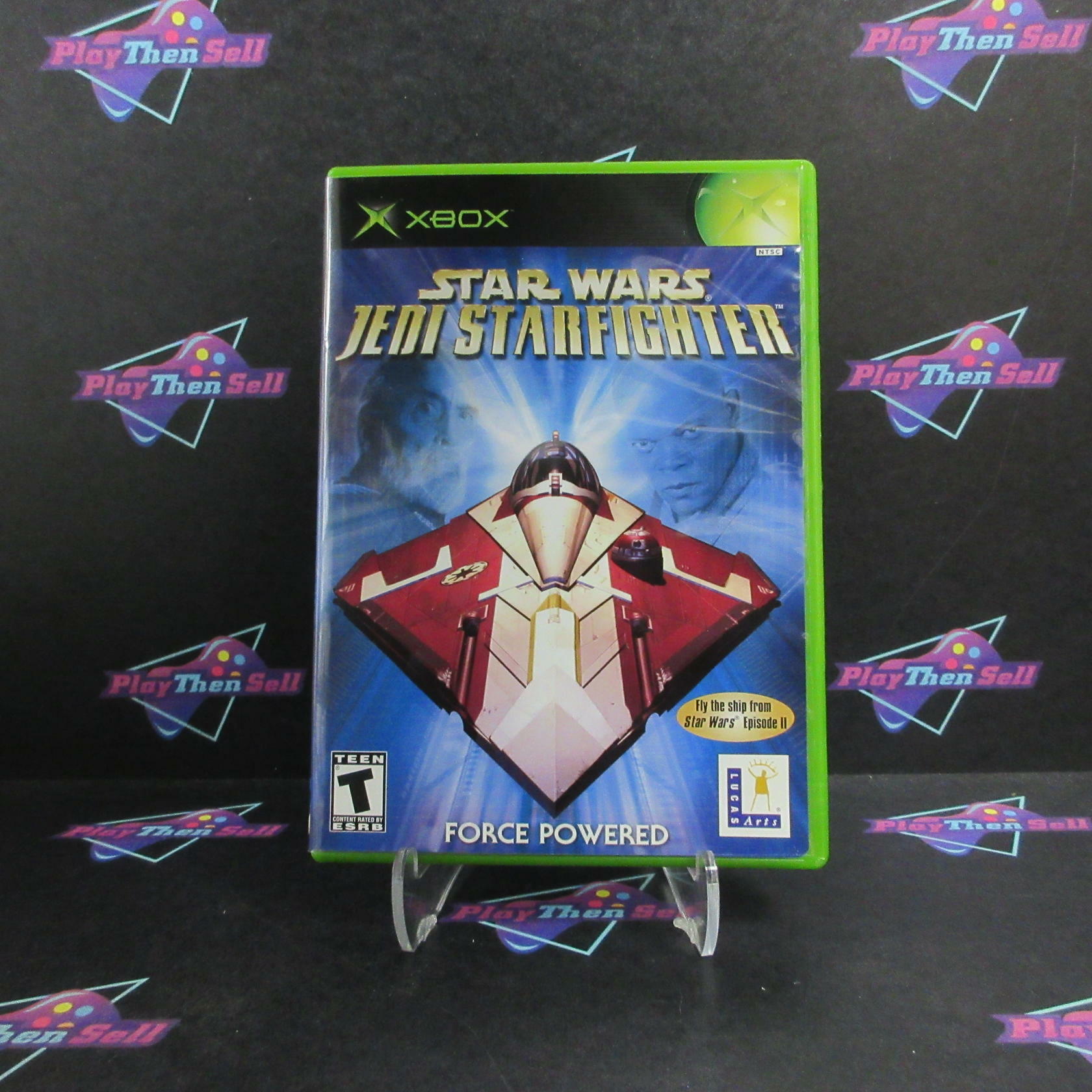 Star Wars Jedi Starfighter Xbox + Reg Card Complete - Refurbished