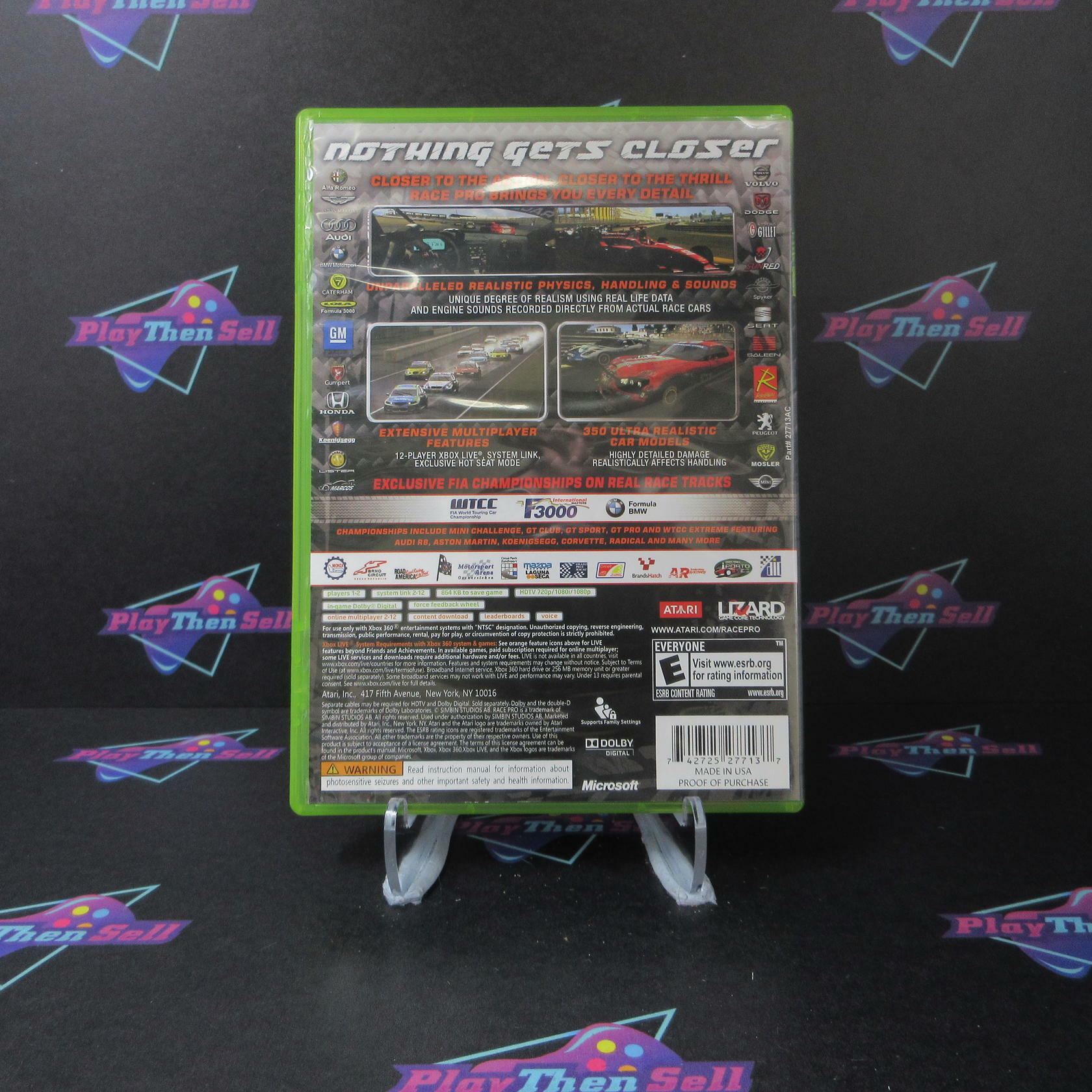 Race Pro Xbox 360 Complete - Excellent