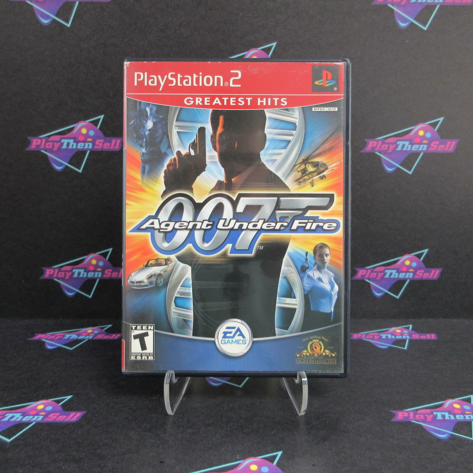 James Bond 007 Agent Under Fire GH PS2 PlayStation 2 Complete - Very Good