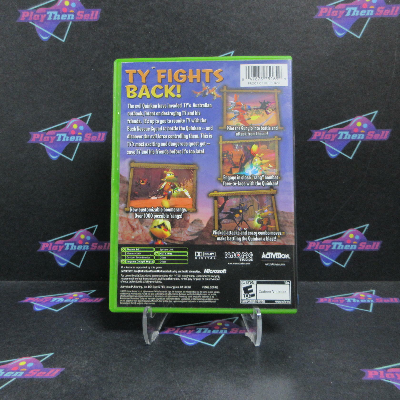 Ty the Tasmanian Tiger 3 Night of the Quinkan Xbox Complete - Excellent