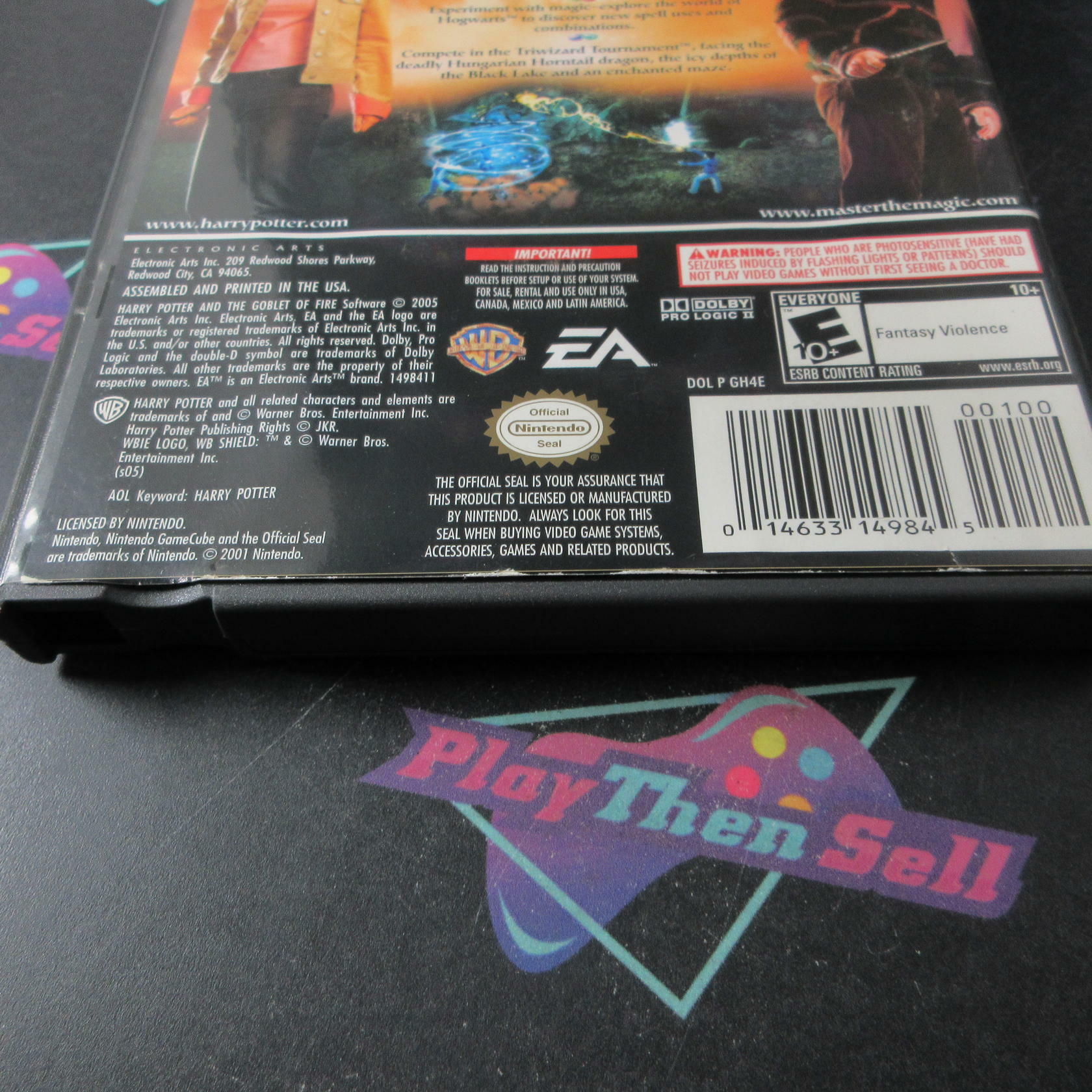 Harry Potter and the Goblet of Fire Nintendo GameCube Complete - Very Good