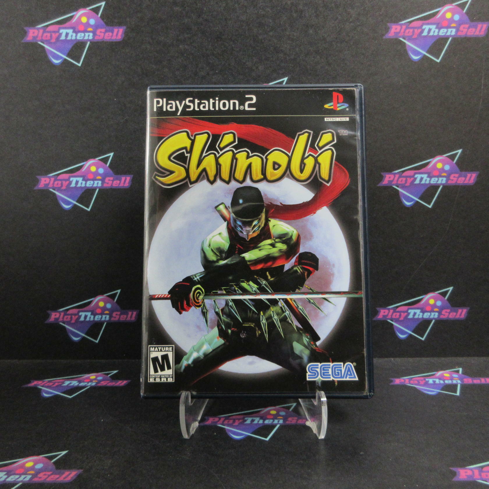 Shinobi PS2 PlayStation 2 + Reg Card Complete - Excellent