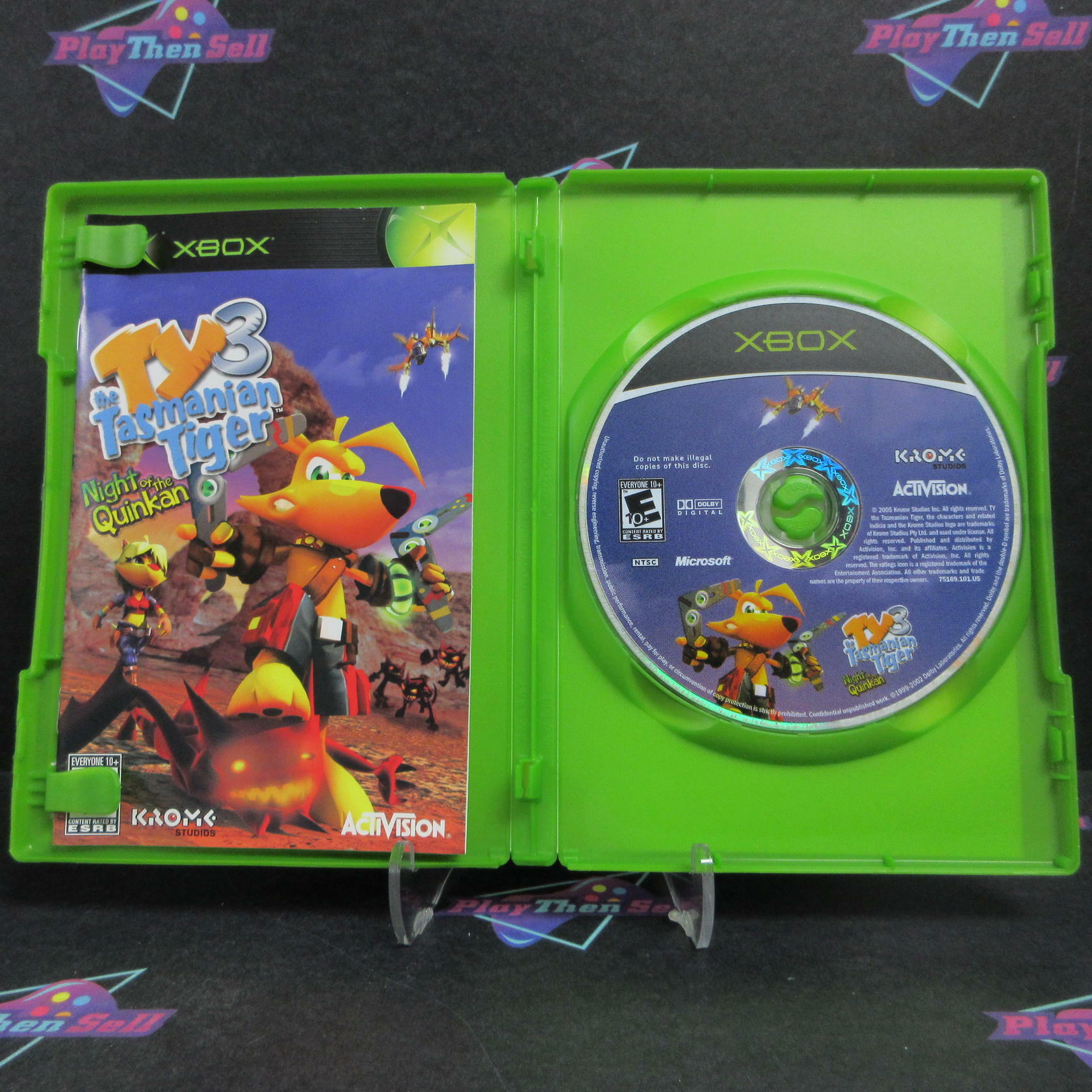 Ty the Tasmanian Tiger 3 Night of the Quinkan Xbox Complete - Excellent