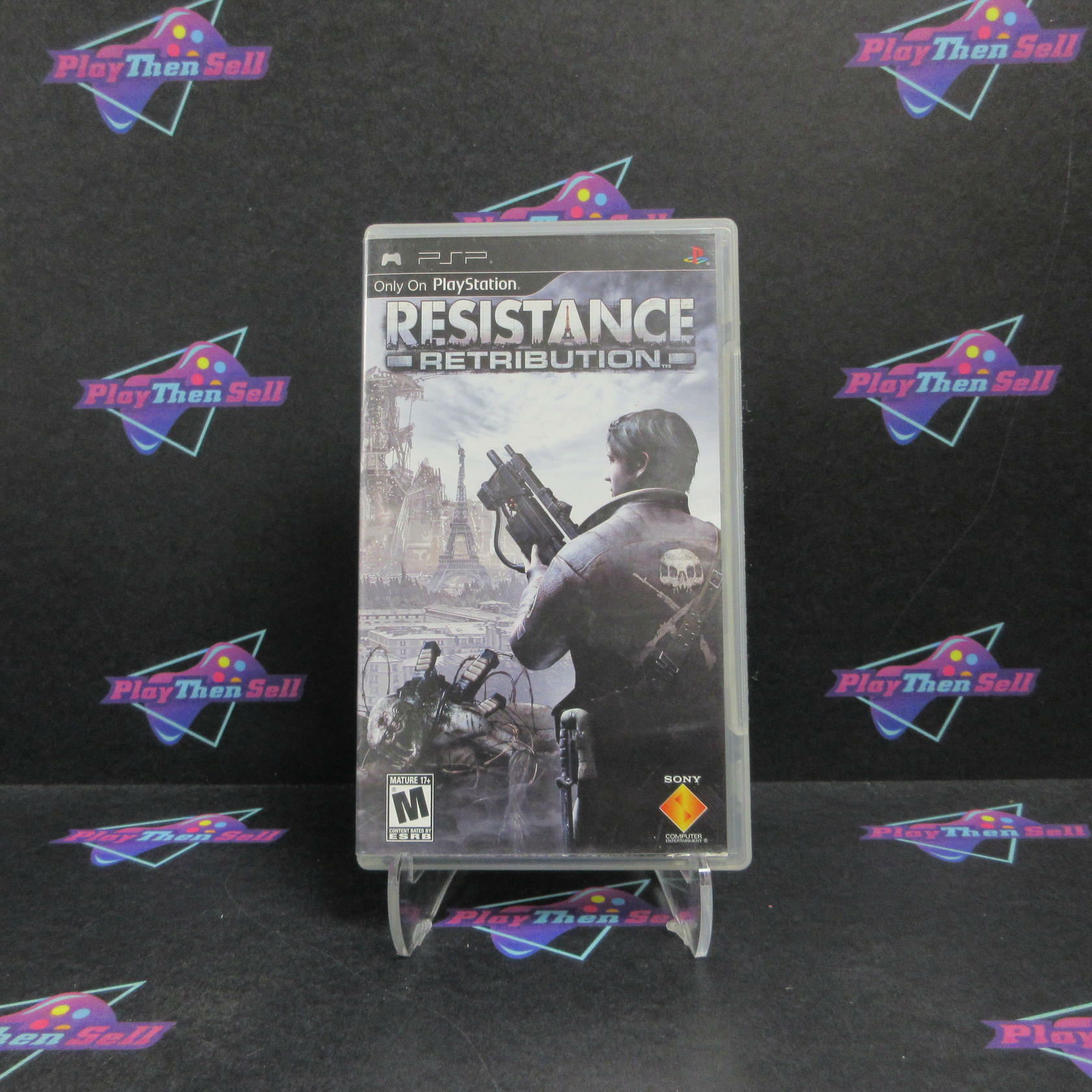 Resistance Retribution Sony PSP + Reg Card Complete - Very Good