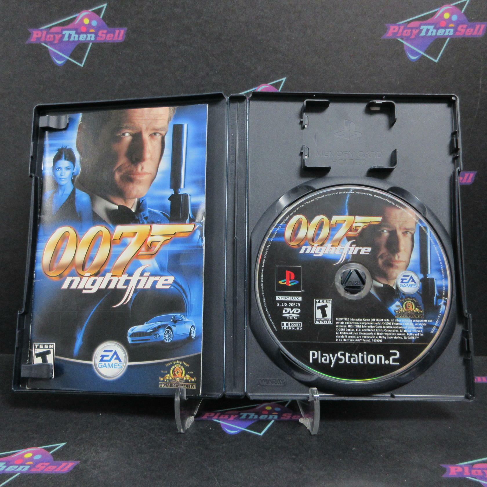 James Bond 007 Nightfire PS2 PlayStation 2 GH Complete - Very Good